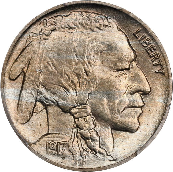 1917 5c VG10 CAC thumbnail 22