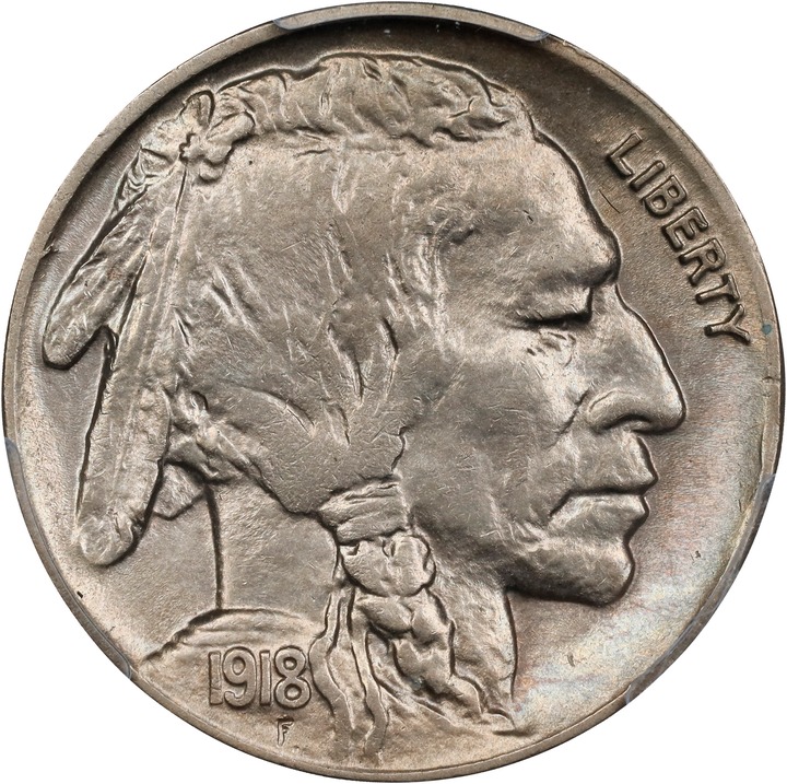 Image for 1918-D 5c MS62