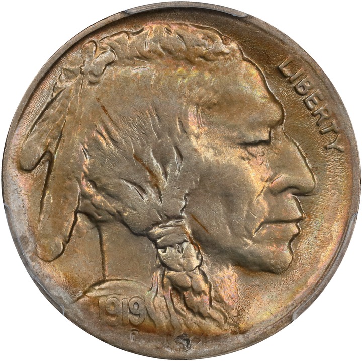 1919-S 5c VG10 CAC thumbnail 7