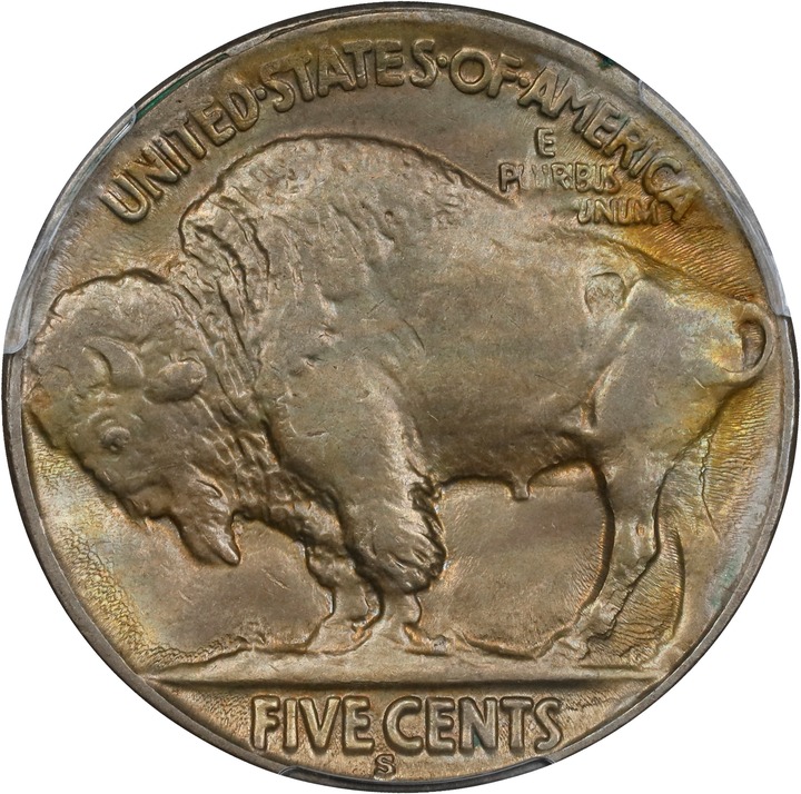 1919-S 5c VG10 CAC thumbnail 8