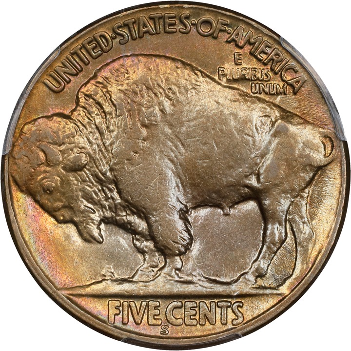 1920-S 5c MS62 thumbnail 2