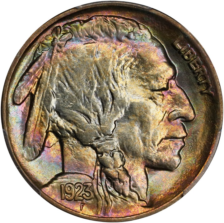 1923 5c VF35 CAC thumbnail 22