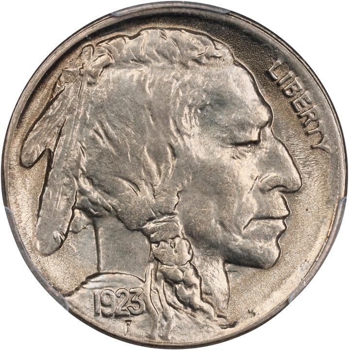 1923-S 5c MS66 CAC thumbnail 9