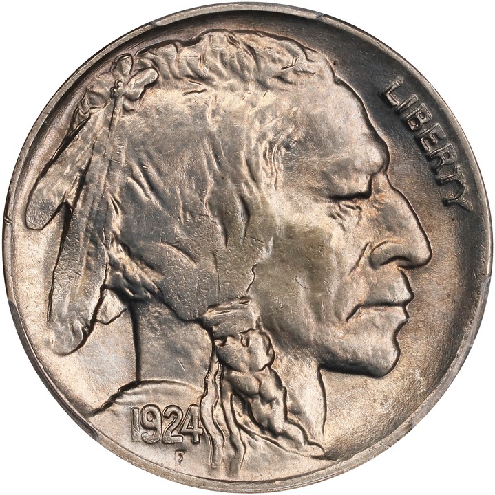 Image for 1924-D 5c MS64 CAC