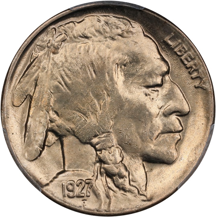 Image for 1927-D 5c MS64 CAC