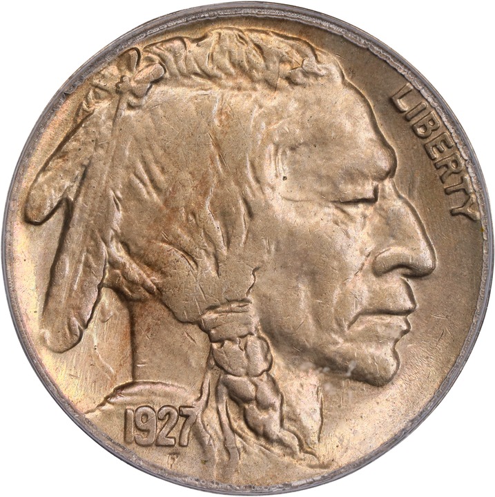 1927-S 5c MS66 CAC thumbnail 5