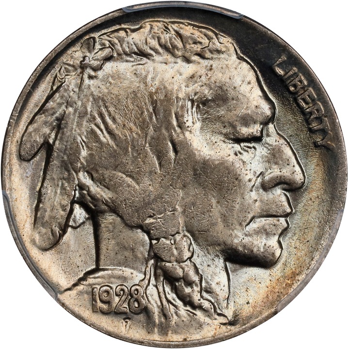 1928-D 5c MS64 CAC thumbnail 5