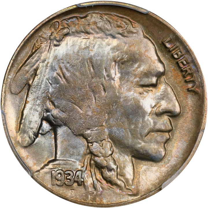 Image for 1934-D 5c MS65