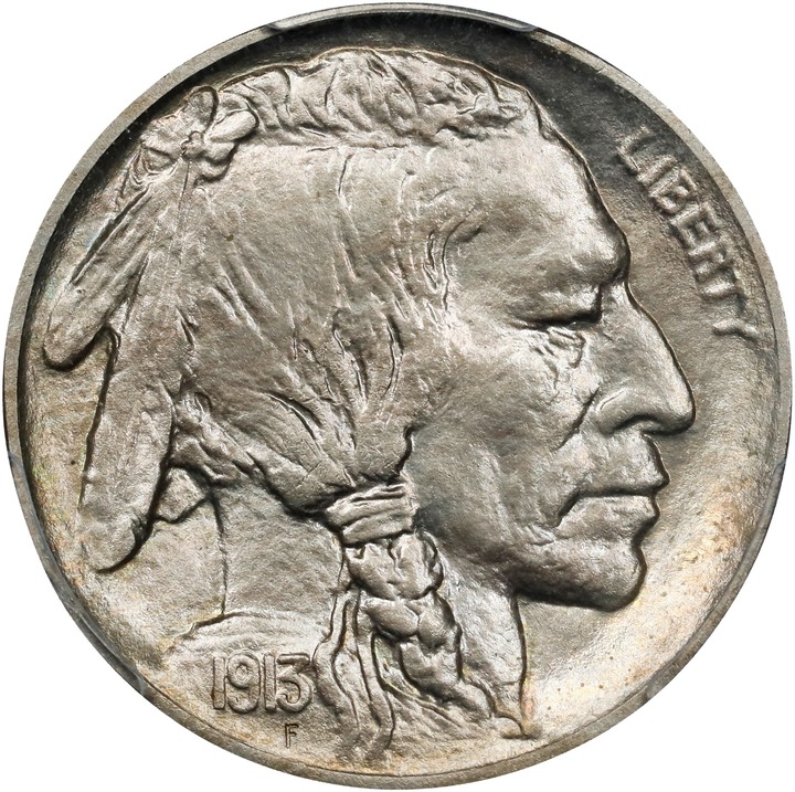 Image for 1913 5c Buffalo, Matte Finish, Type 2 PR66