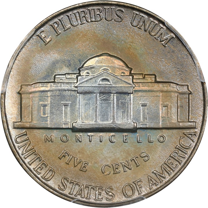 1939 5c Reverse of 1938 MS67 thumbnail 2