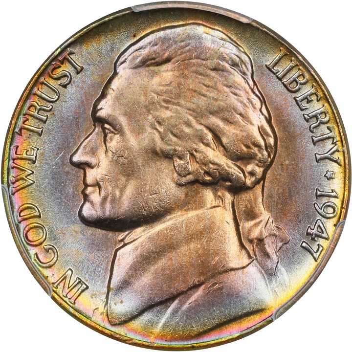 1947 5c MS60 thumbnail 7