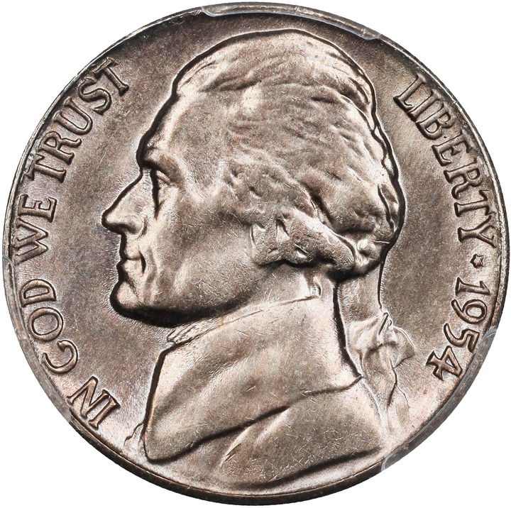 1954-S/D 5c MS66 thumbnail 3