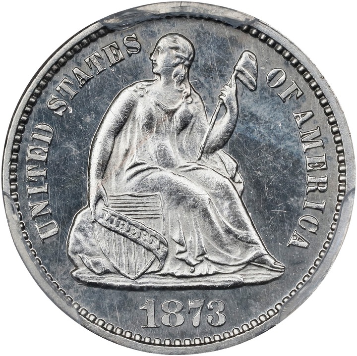 Image for 1873 H10c PR63