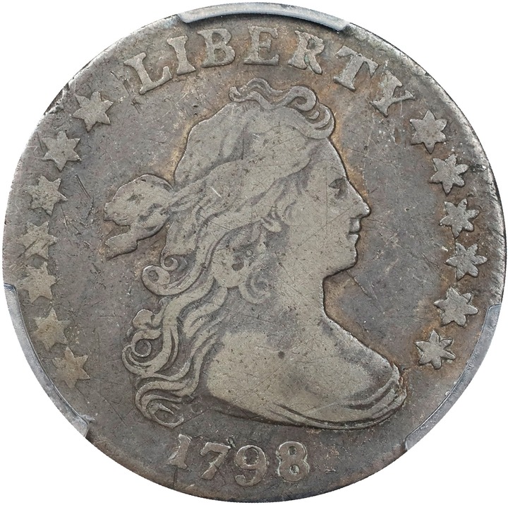 Draped Bust Dime 10c Heraldic Eagle, 1798-1807 [Type] VF30 thumbnail 16