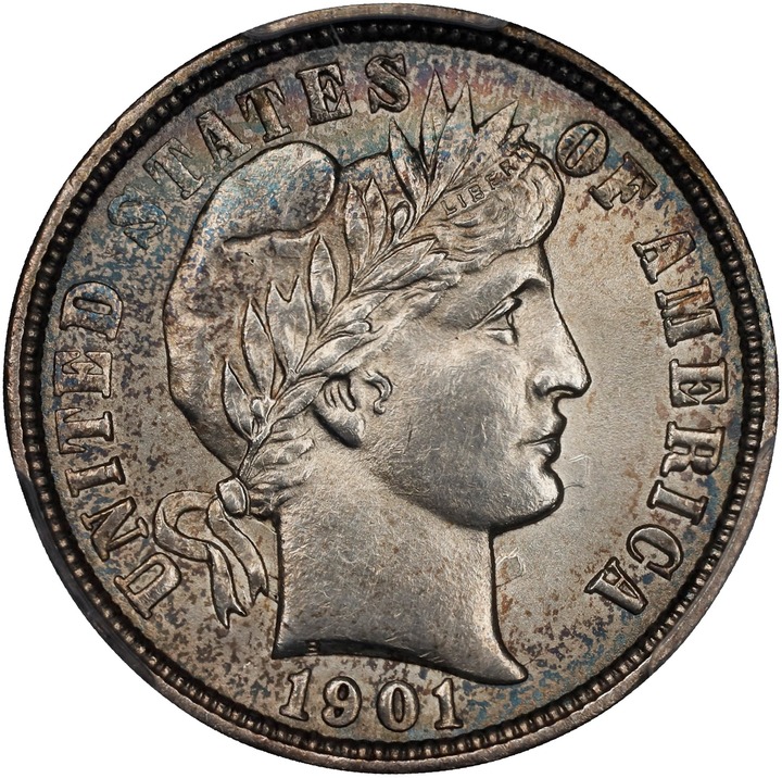 1901-O 10c MS thumbnail 3