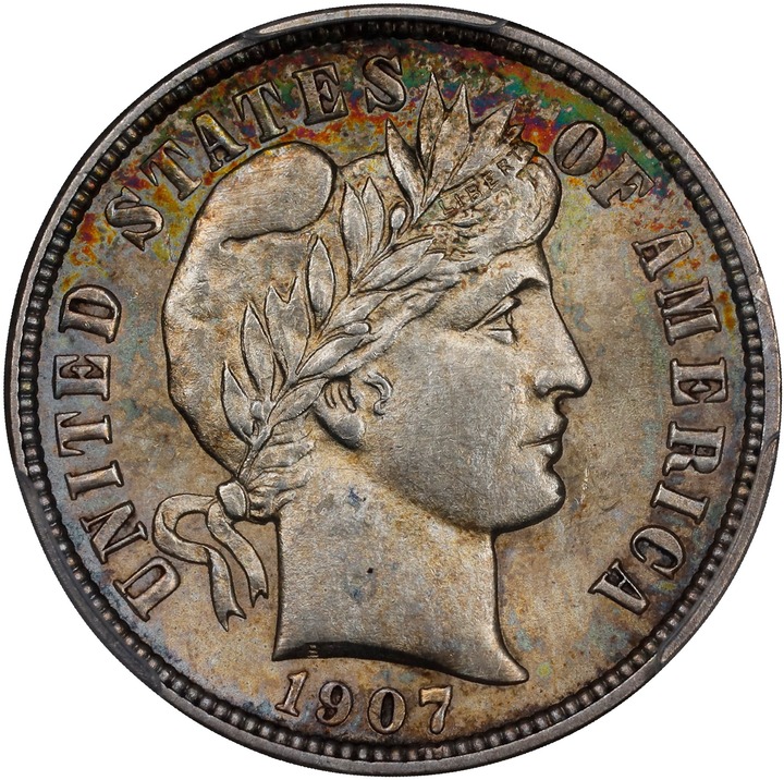 1907-D 10c MS thumbnail 4