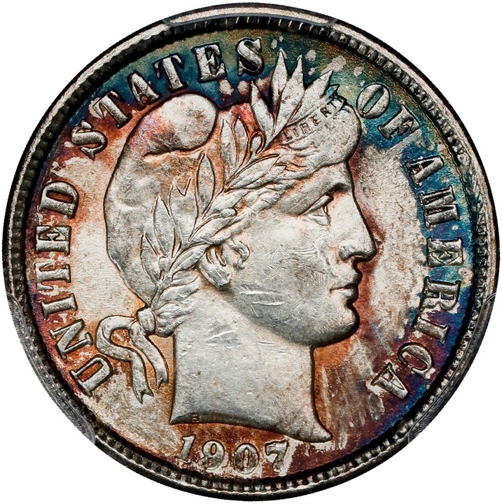 1907-O 10c MS thumbnail 5
