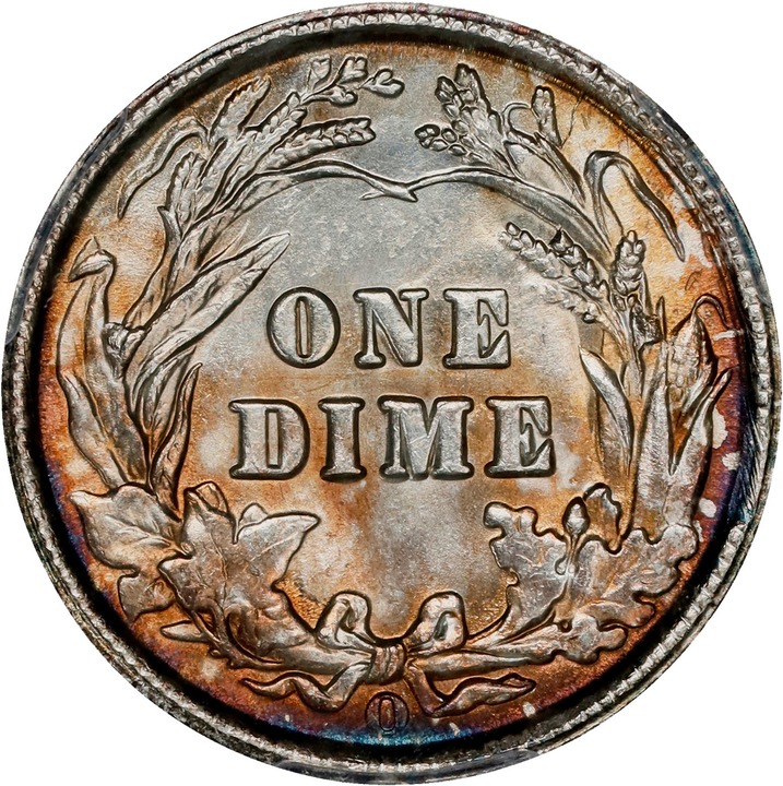 1907-O 10c MS60 thumbnail 4