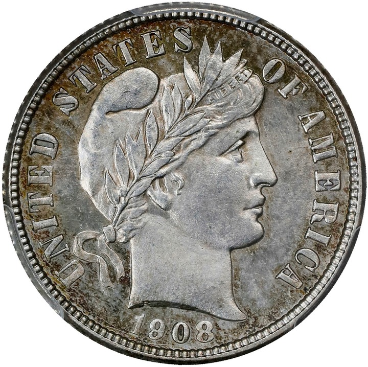 1908-O 10c MS thumbnail 4
