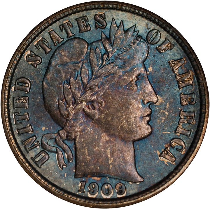 1909-S 10c MS thumbnail 6