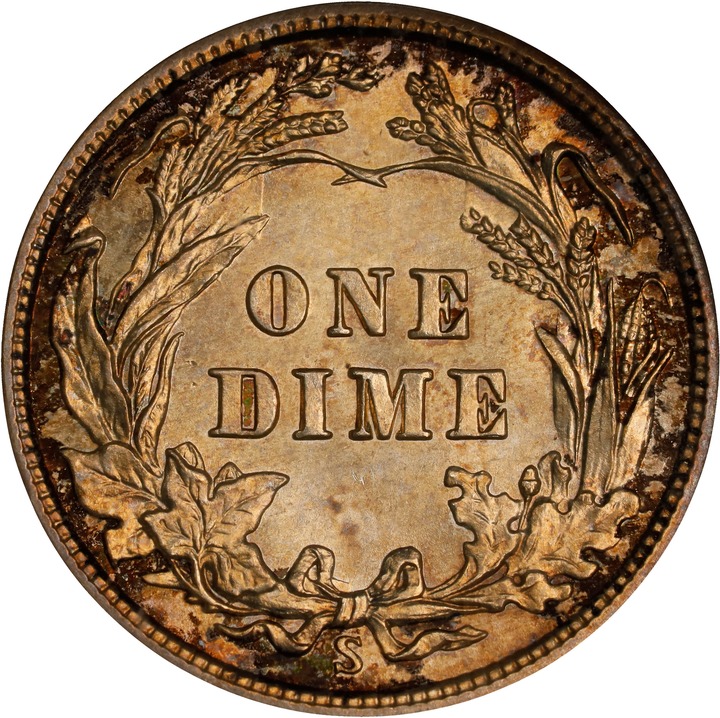 1913-S 10c MS65 thumbnail 2
