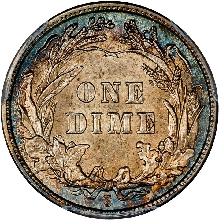 1915-S 10c MS62 thumbnail 2