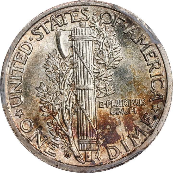 1916-D 10c MS FB MS60 FB thumbnail 11