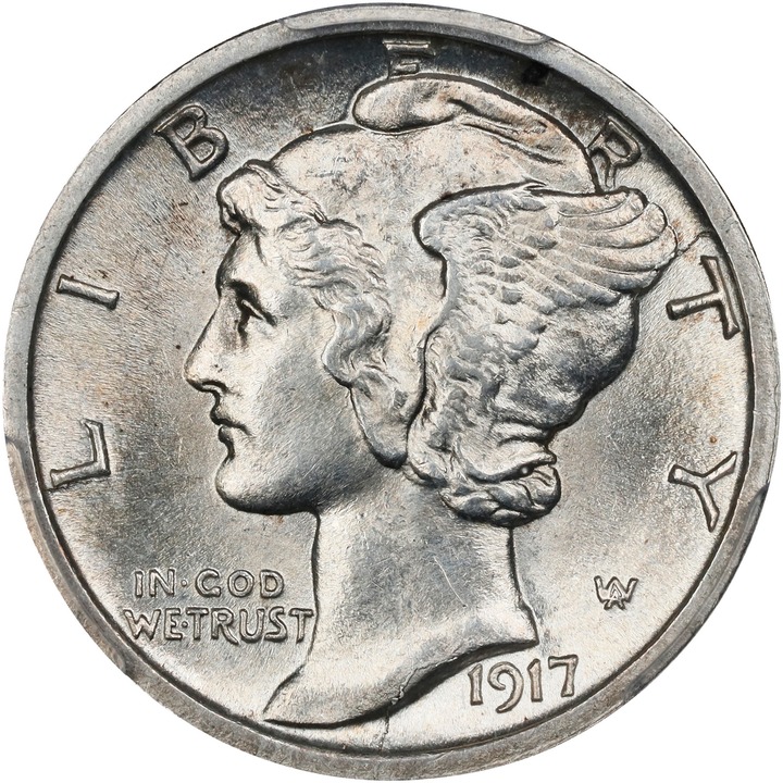 1917-D 10c MS FB thumbnail 9