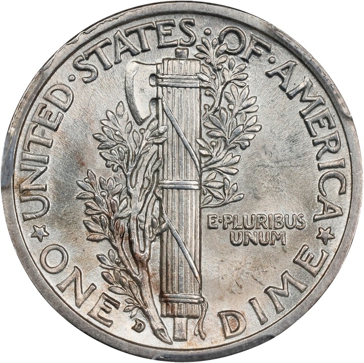 1917-D 10c MS FB MS63 FB thumbnail 4