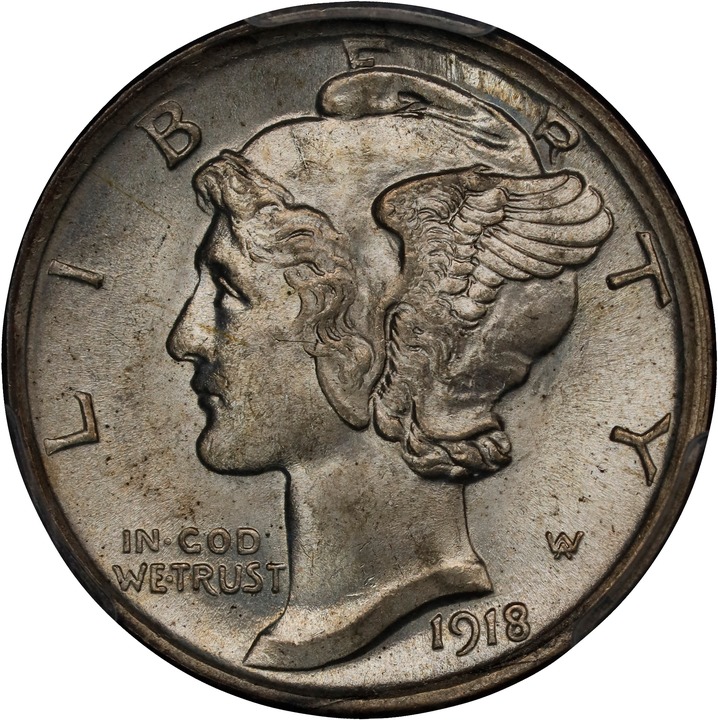 1918-S 10c MS thumbnail 7