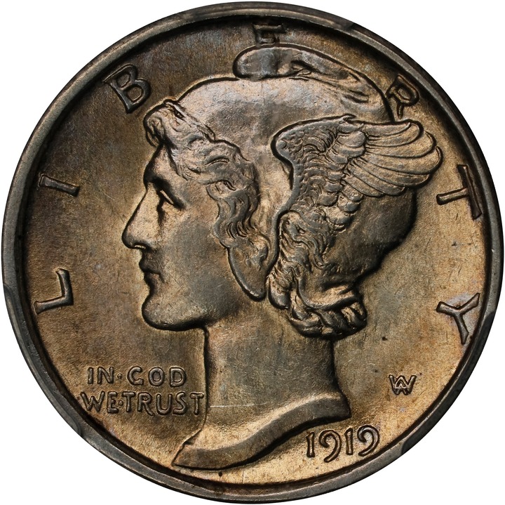 1919-D 10c MS thumbnail 4