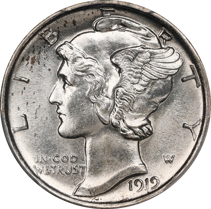 1919-S 10c MS FB thumbnail 5