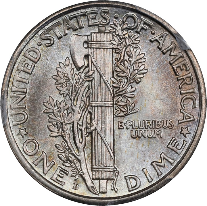 1920-D 10c MS FB MS64 FB thumbnail 6