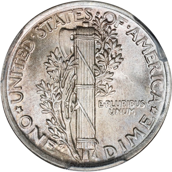 1921 10c MS FB MS65 FB thumbnail 4