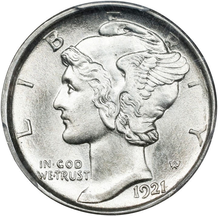 1921-D 10c MS FB thumbnail 5
