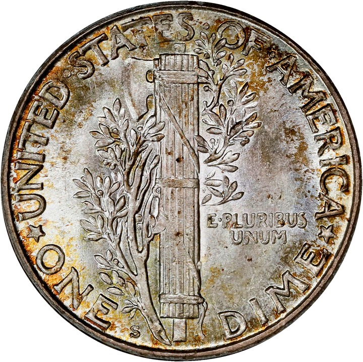 1926-S 10c MS65 thumbnail 2