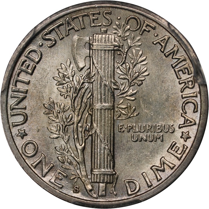1927-S 10c AG3 CAC thumbnail 24