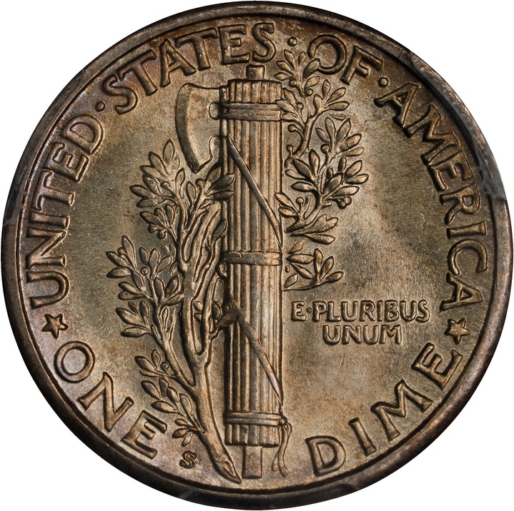 1928-S 10c VF35 CAC thumbnail 23
