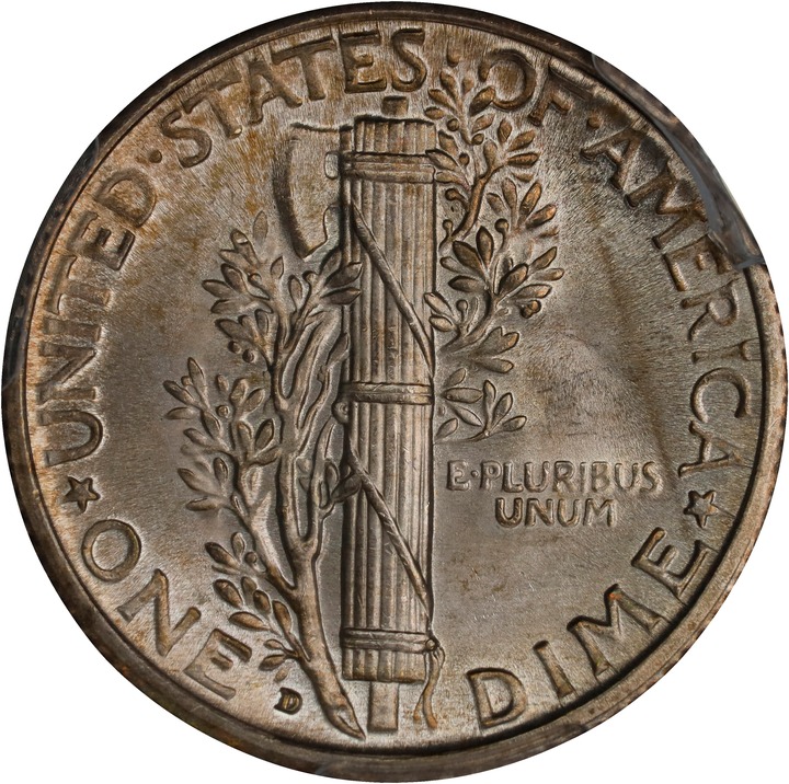 1931-D 10c MS FB MS65 FB thumbnail 4