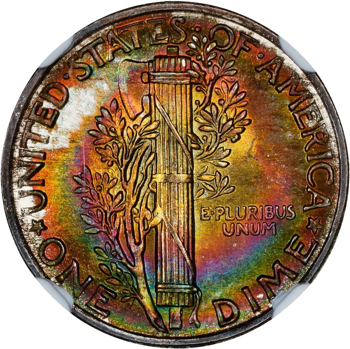 1942 10c MS67 CAC thumbnail 6