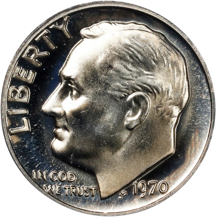 1970 10c No S PR thumbnail 2
