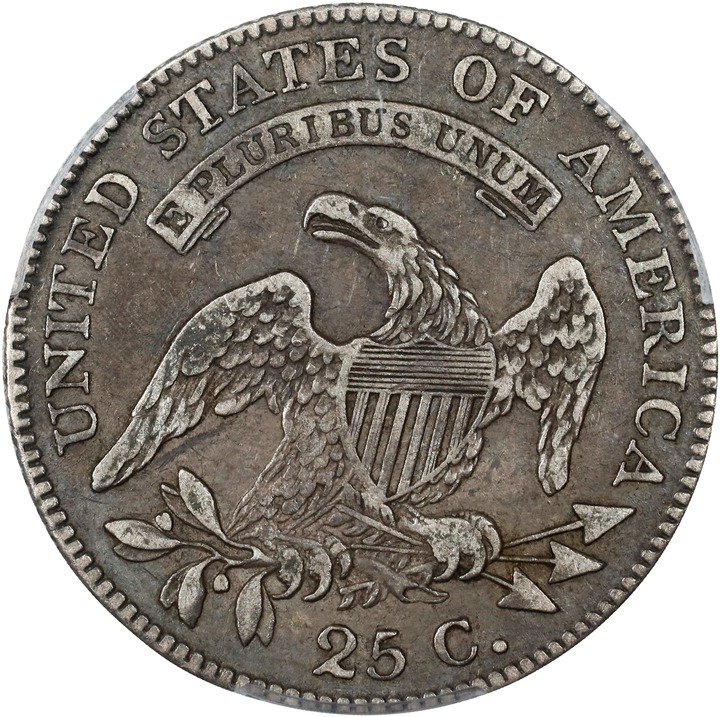 1818 25c XF40 thumbnail 2