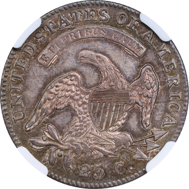 1820 25c Small 0 MS60 thumbnail 12
