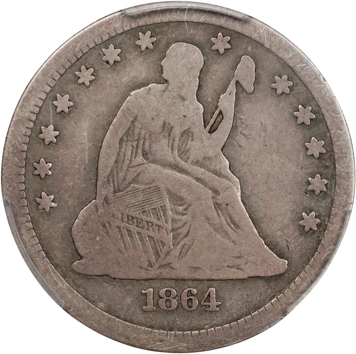1864-S 25c MS thumbnail 6