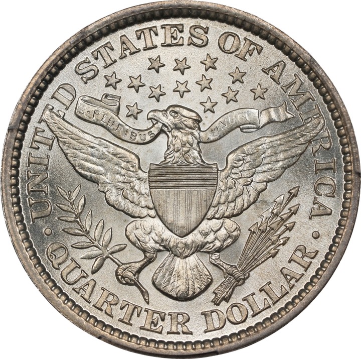 1895 25c MS67 thumbnail 2
