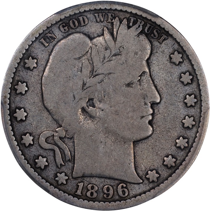 Image for 1896-S 25c VG8