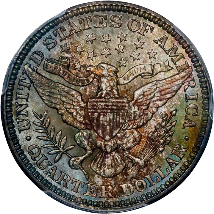 1905 25c MS68 thumbnail 6