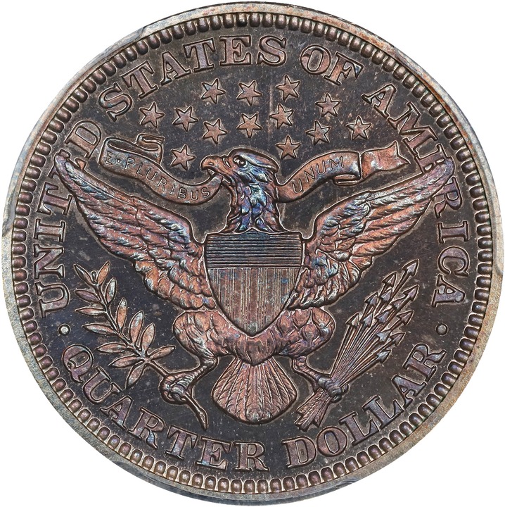 Barber Quarter 25c 1892-1915 [Type] PR66 thumbnail 4