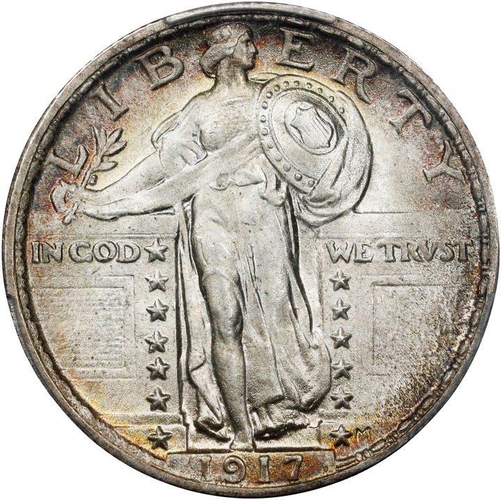 1917 25c Type 2 MS FH thumbnail 11