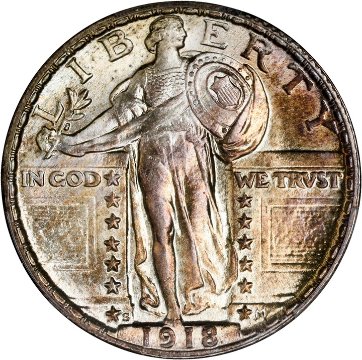 1918-S 25c MS thumbnail 9